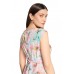 Betty Barclay - 1843 1844 Half lang gebloemd stretch kleed pastel groen roze.